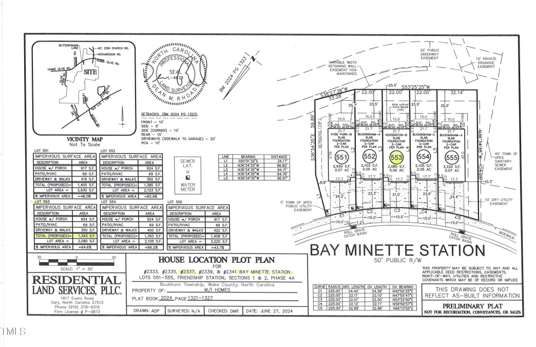 2337 Bay Minette Station Apex, NC 27502