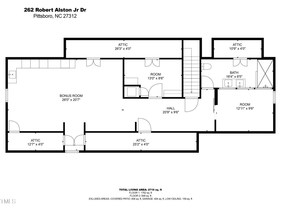 262 Robert Alston Jr Dr Pittsboro, NC 27312