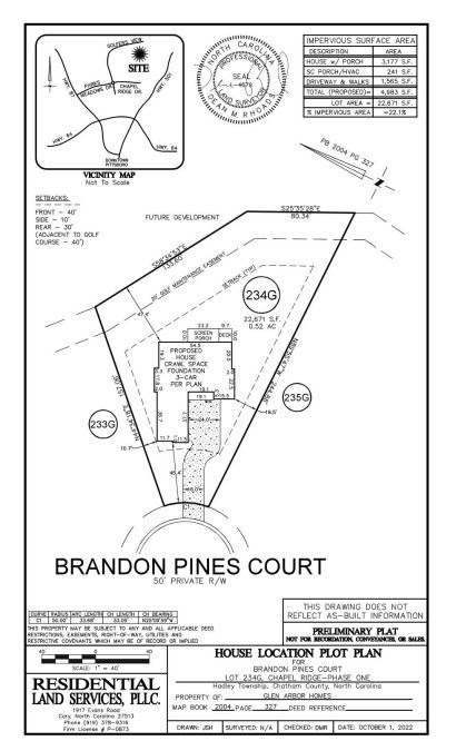 15 Brandon Pines Ct Pittsboro, NC 27312