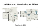 102 Hewitt Ct Morrisville, NC 27560