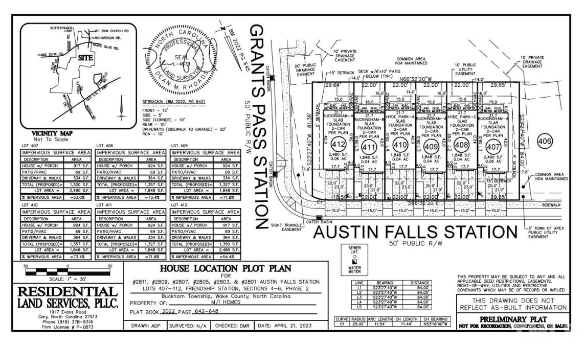2811 Austin Falls Station Apex, NC 27502