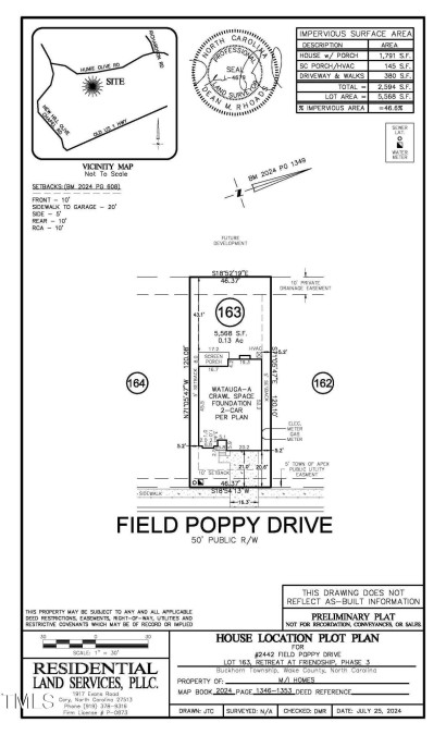 2442 Field Poppy Dr Apex, NC 27502