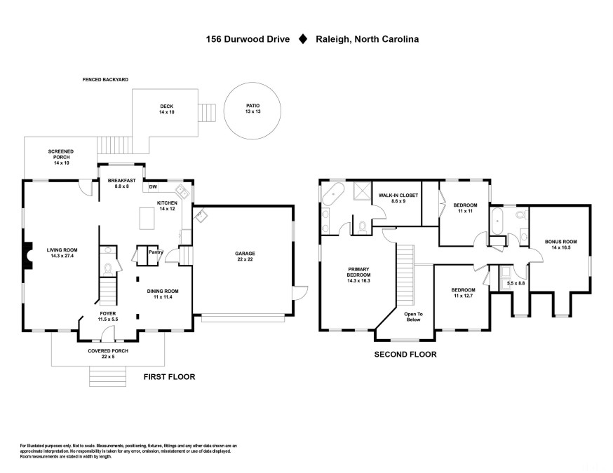 156 Durwood Dr Raleigh, NC 27603