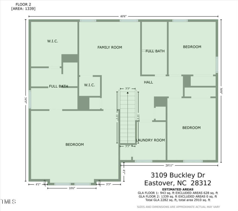 3109 Buckley Dr Eastover, NC 28312