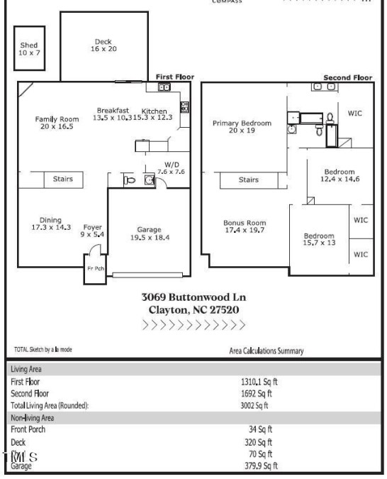 3069 Buttonwood Ln Clayton, NC 27520