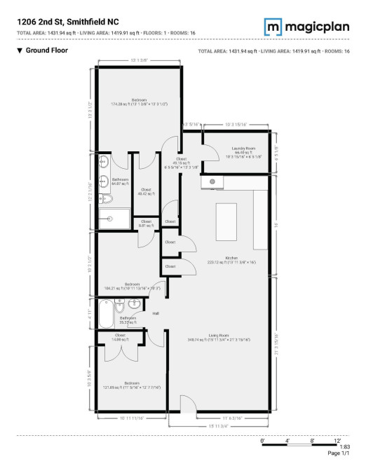 1206 Second St, Smithfield, NC 27577 Raleigh Realty