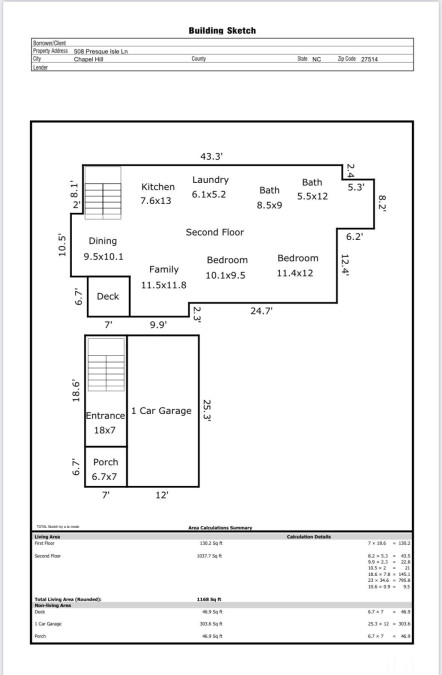508 Presque Isle Ln Chapel Hill, NC 27514