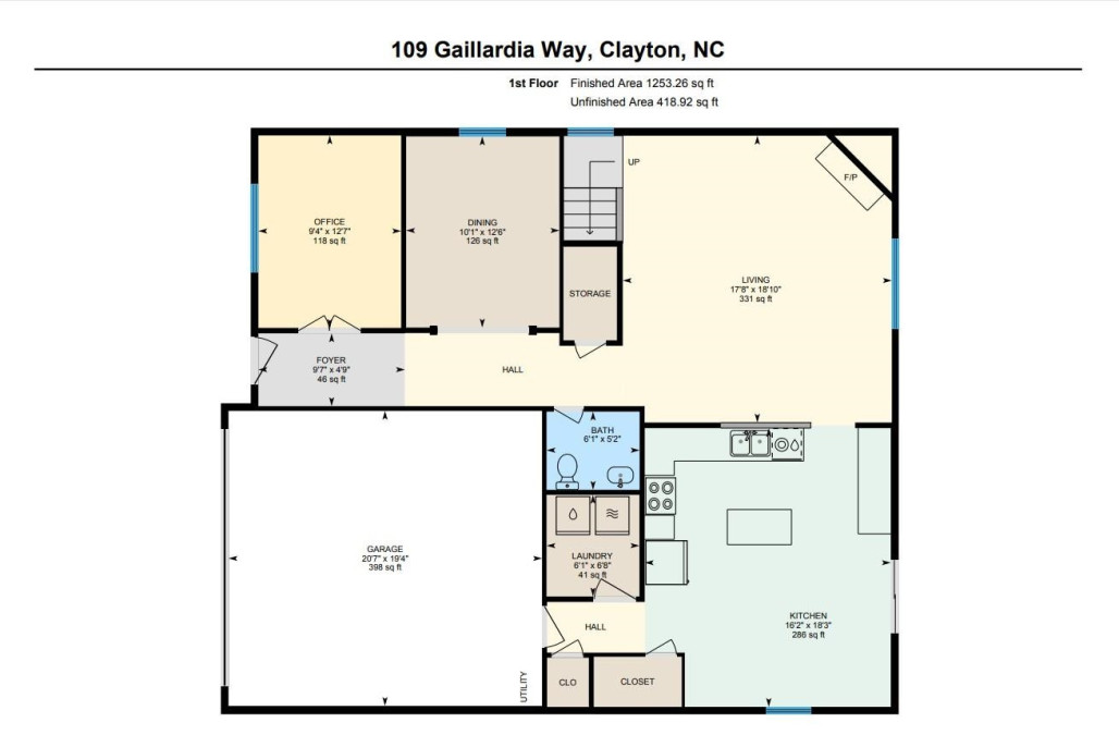 109 Gaillardia Way Clayton, NC 27527