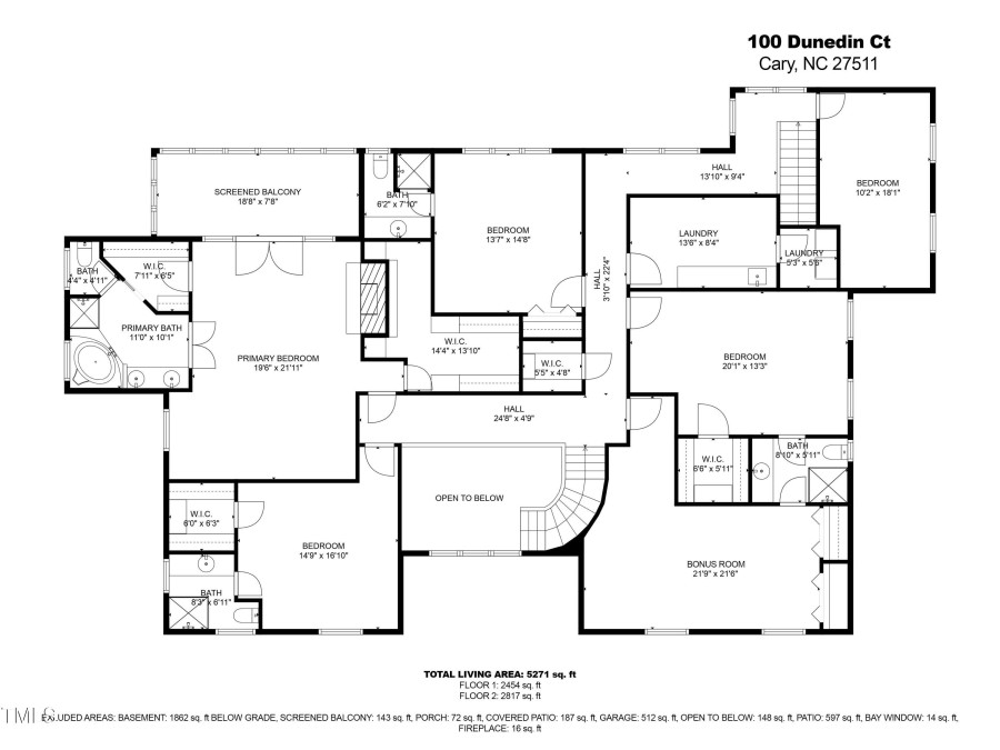 100 Dunedin Ct Cary, NC 27511