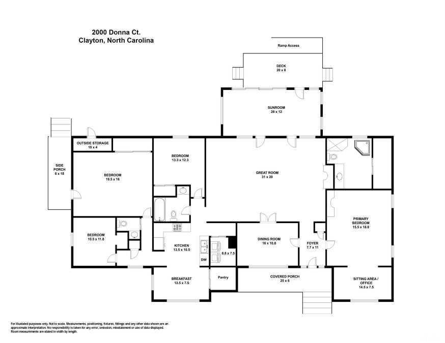 2000 Donna Ct Clayton, NC 27520
