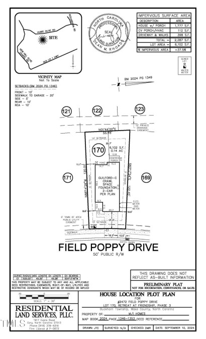 2472 Field Poppyy Dr Apex, NC 27502