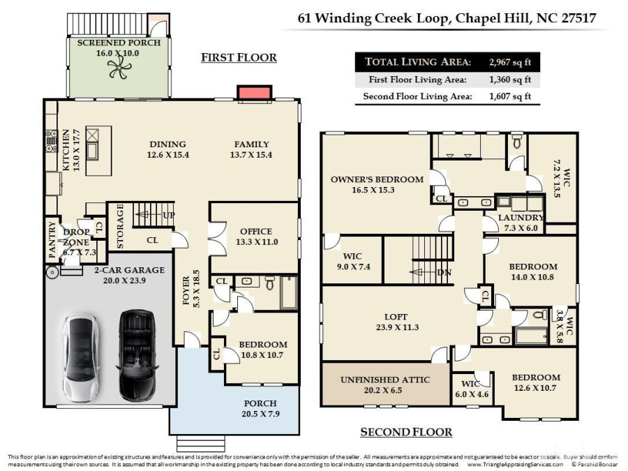 61 Winding Creek Loop Chapel Hill, NC 27517