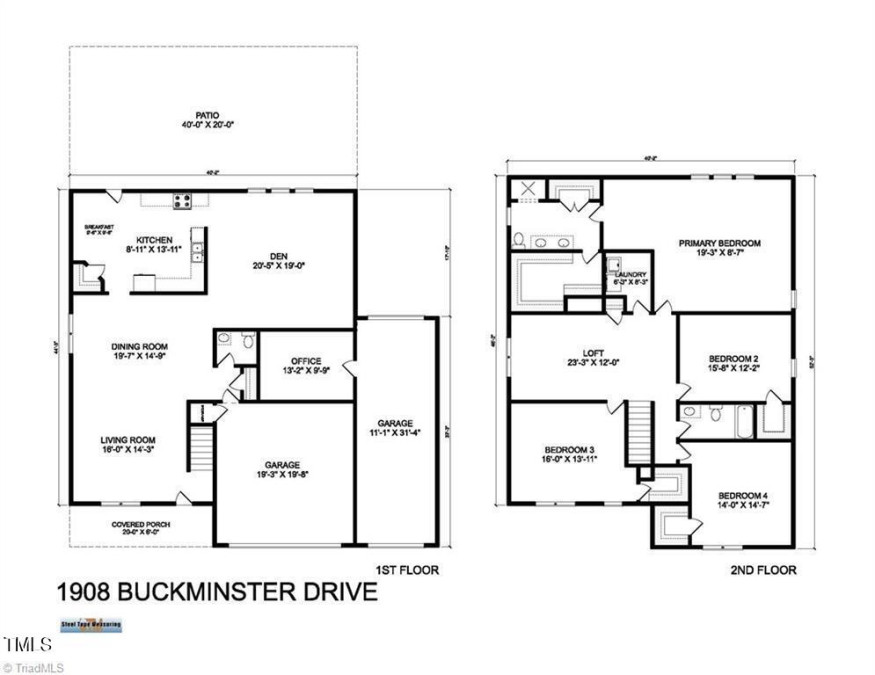 1908 Buckminster Dr Whitsett, NC 27377