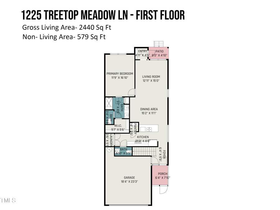 1225 Treetop Meadow Ln, Wake Forest, NC 27587 Raleigh Realty