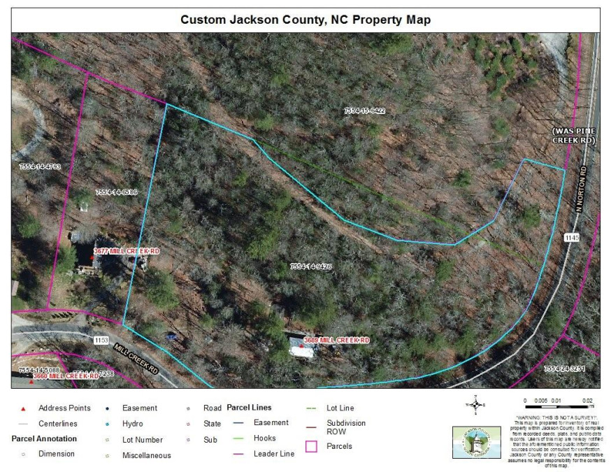 3689 Mill Creek Rd Cullowhee, NC 28723