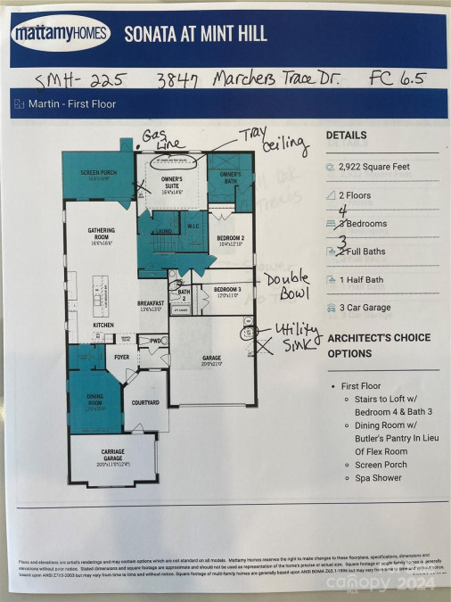 3847 Marchers Trace Dr Mint Hill, NC 28227