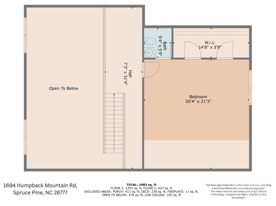 1694 Humpback Mountain Rd Spruce Pine, NC 28777