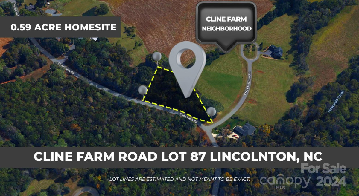 Lot 87 Cline Farm Rd Lincolnton, NC 28092