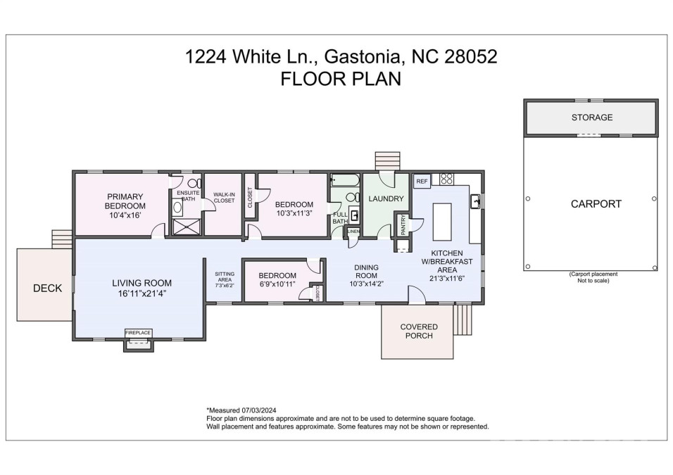 1224 White Ln Gastonia, NC 28052