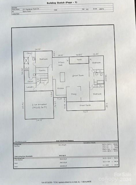 317 Gardner Point Dr Stoney Point, NC 28678