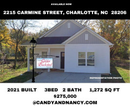 2215 Carmine St Charlotte, NC 28206