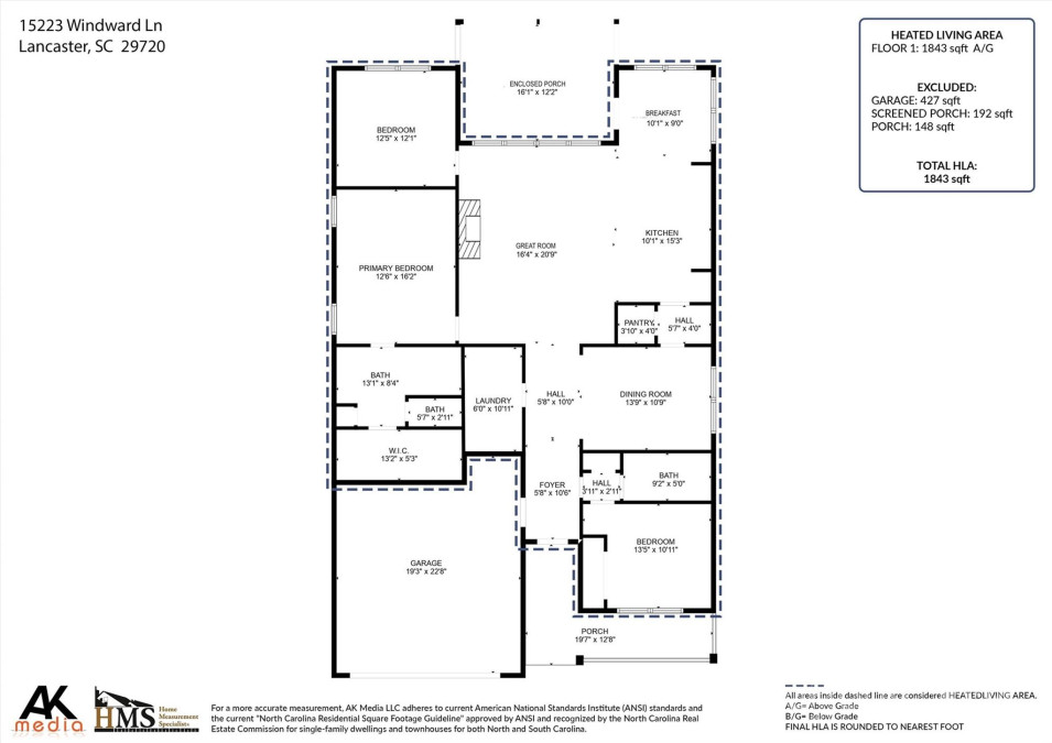 15223 Windward Ln Lancaster, SC 29720