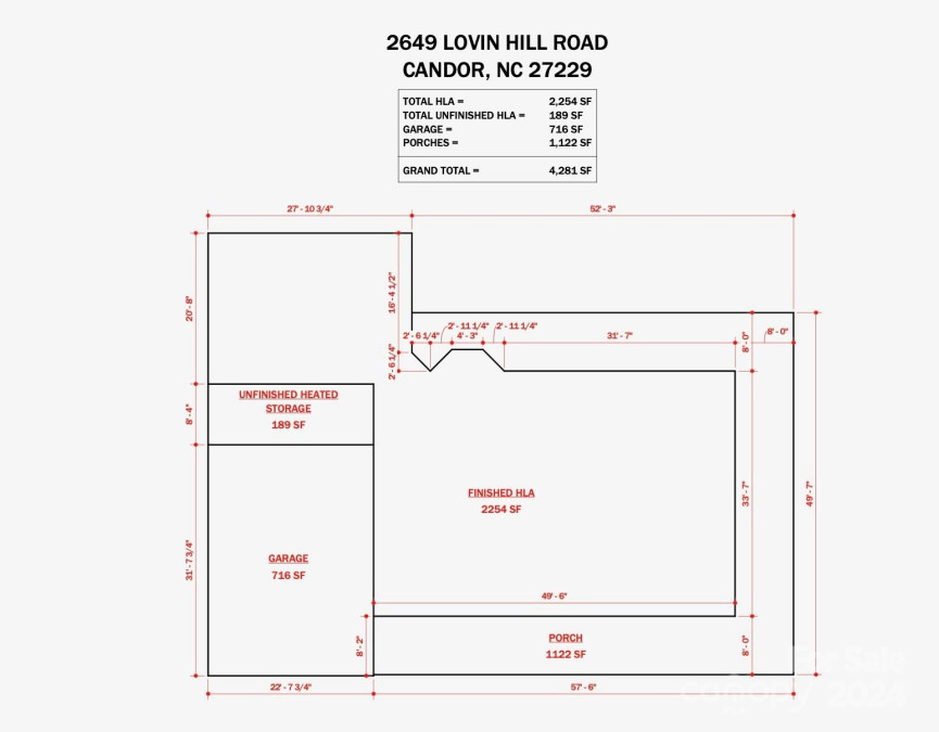 2649 Lovin Hill Rd Candor, NC 27229