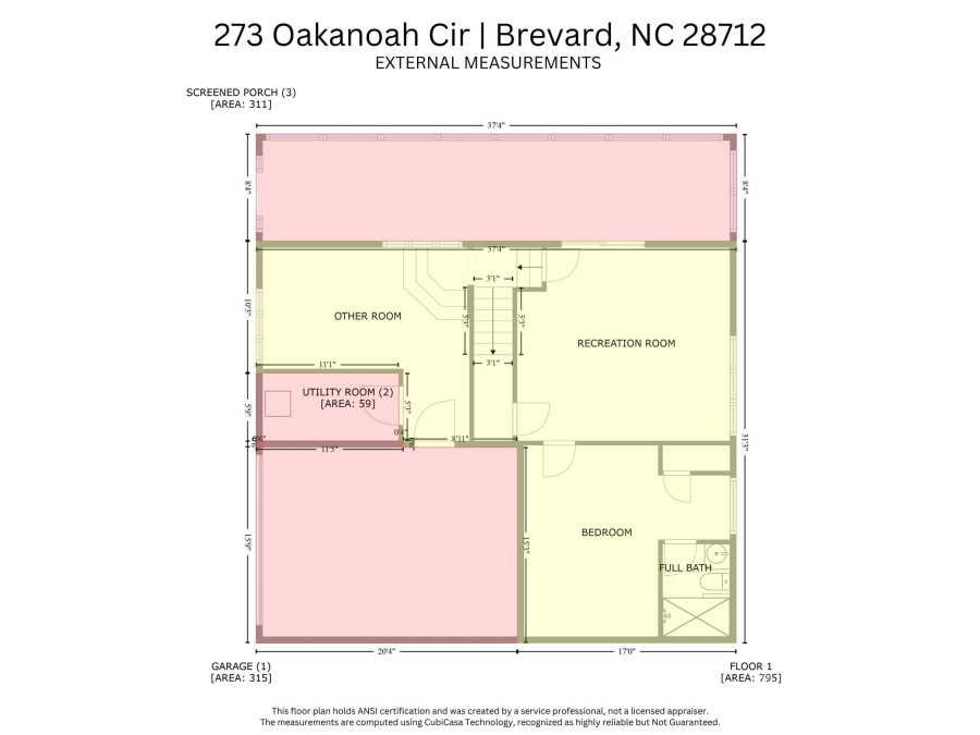 273 Oakanoah Cir Brevard, NC 28712