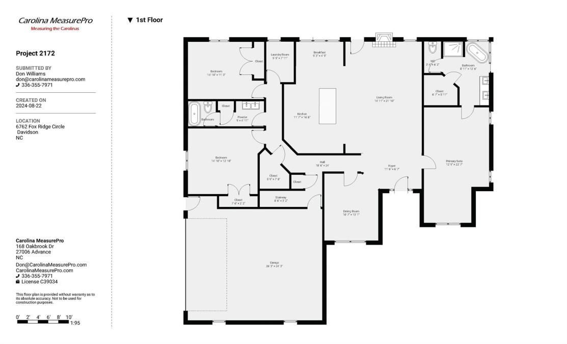 6762 Fox Ridge Cir Davidson, NC 28036