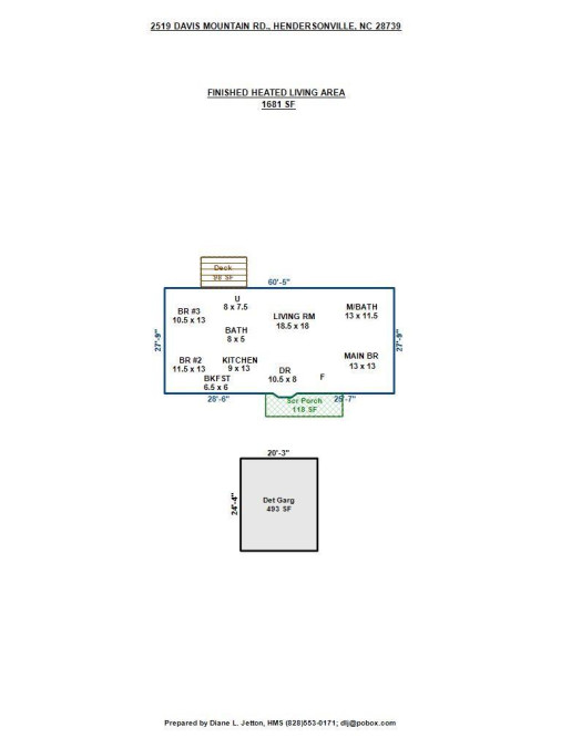 2519 Davis Mountain Rd Hendersonville, NC 28739