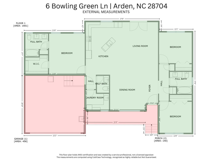 6 Bowling Green Ln Arden, NC 28704