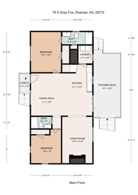 76 Gray Fox Rd Rosman, NC 28772