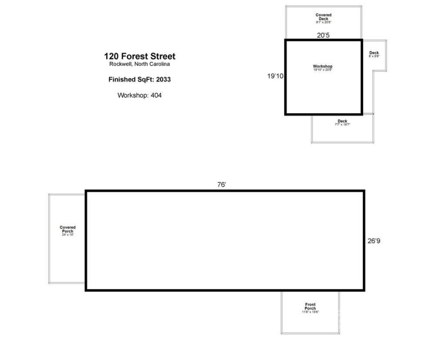 120 Forest St Rockwell, NC 28138