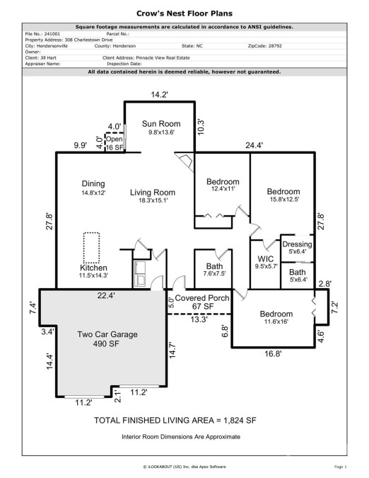 308 Charlestown Dr Hendersonville, NC 28792