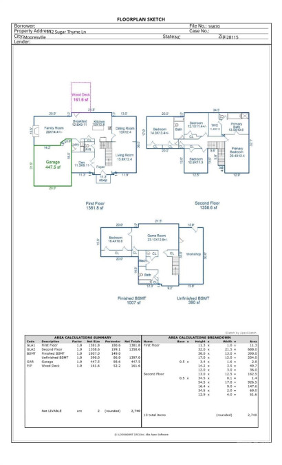 112 Sugar Thyme Ln Mooresville, NC 28115