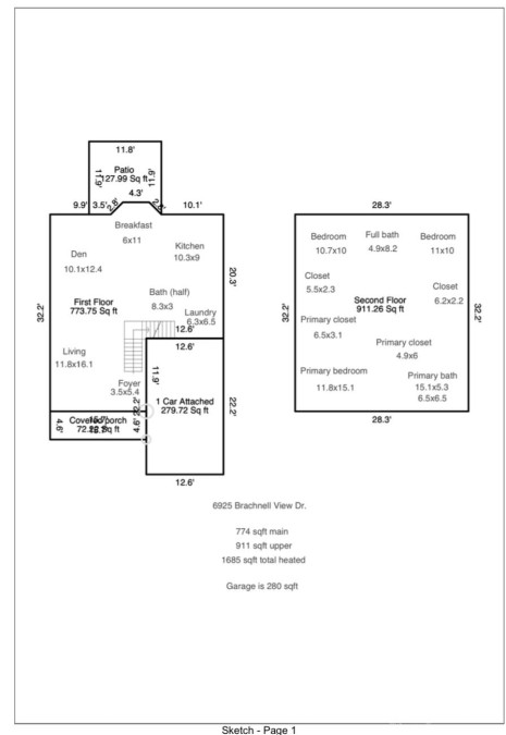 6925 Brachnell View Dr Charlotte, NC 28269