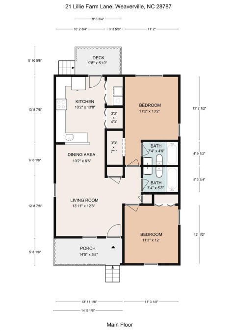 21 Lillie Farm Ln Weaverville, NC 28787