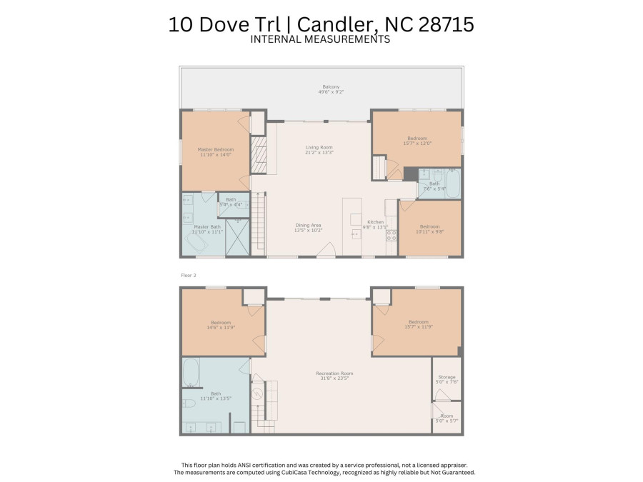 10 Dove Trl Candler, NC 28715