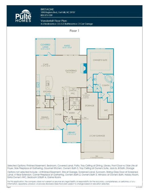 1224 Regions Blvd Fort Mill, SC 29707