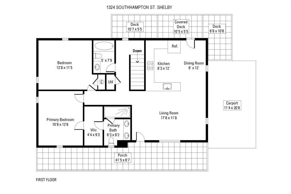 1324 Southampton St Shelby, NC 28152