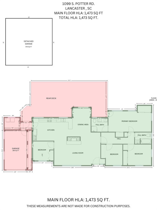 1099 Potter Rd Lancaster, SC 29720