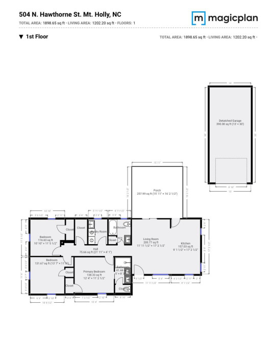 504 Hawthorne St Mount Holly, NC 28120