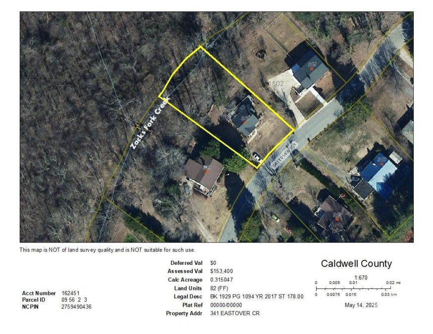 341 Eastover Cir Lenoir, NC 28645