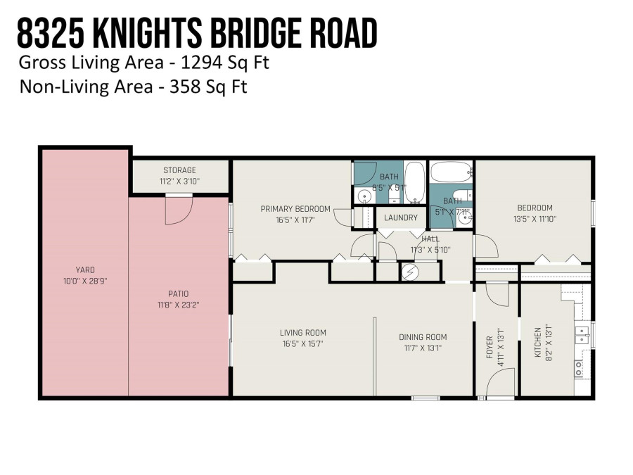 8325 Knights Bridge Rd Charlotte, NC 28210