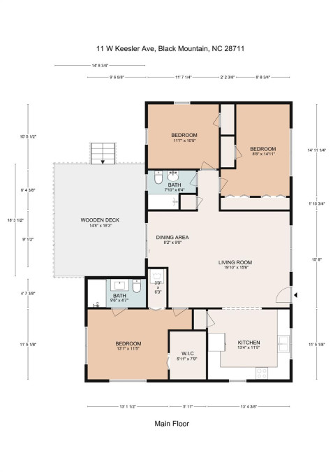 11 Keesler St Black Mountain, NC 28711