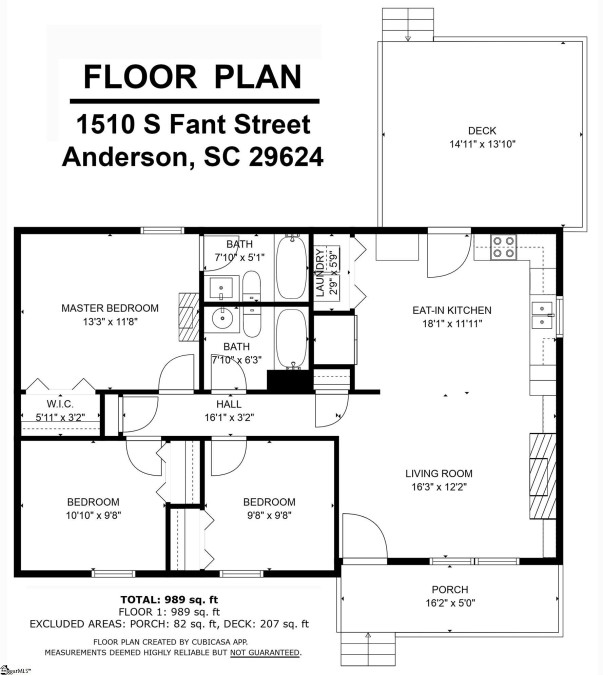 1510 Fant S Anderson, SC 29624