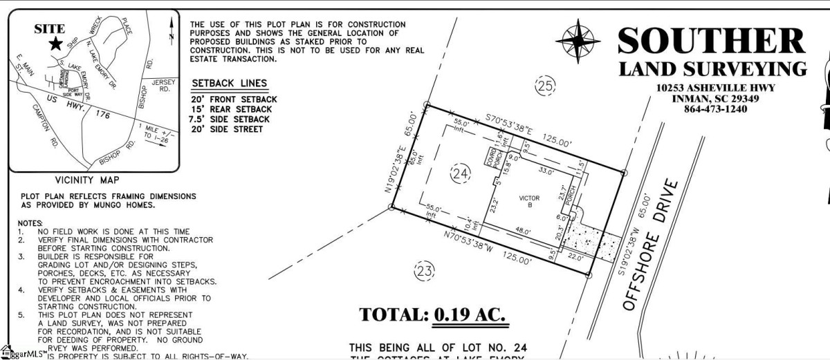 1558 Offshore  Inman, SC 29349