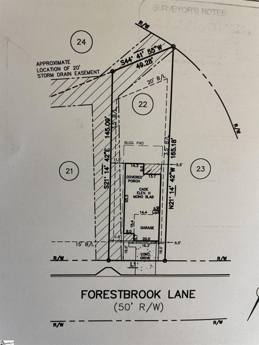 1189 Forestbrook  Spartanburg, SC 29303