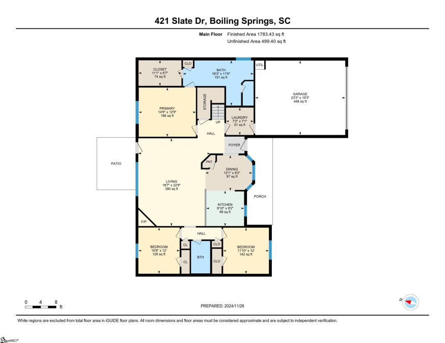 421 Slate  Boiling Springs, SC 29316