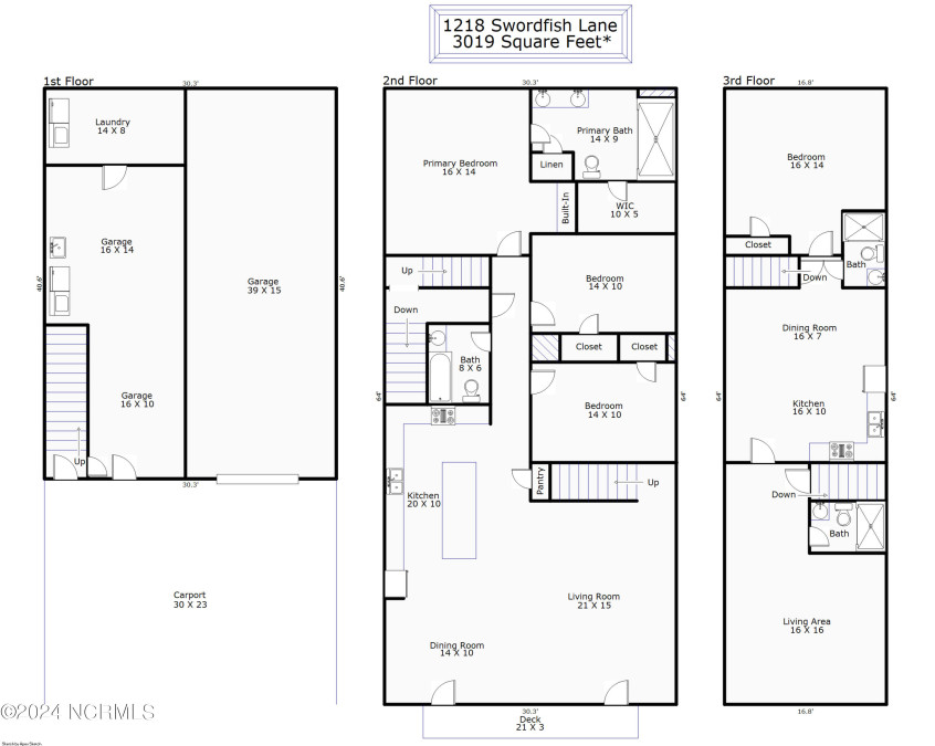 1218 Swordfish Ln Carolina Beach, NC 28428